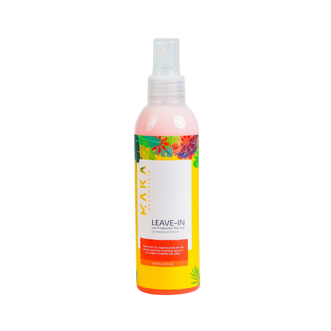 Leave In con Protección Termica, 6.8 Oz. - MAKA ESSENTIALS