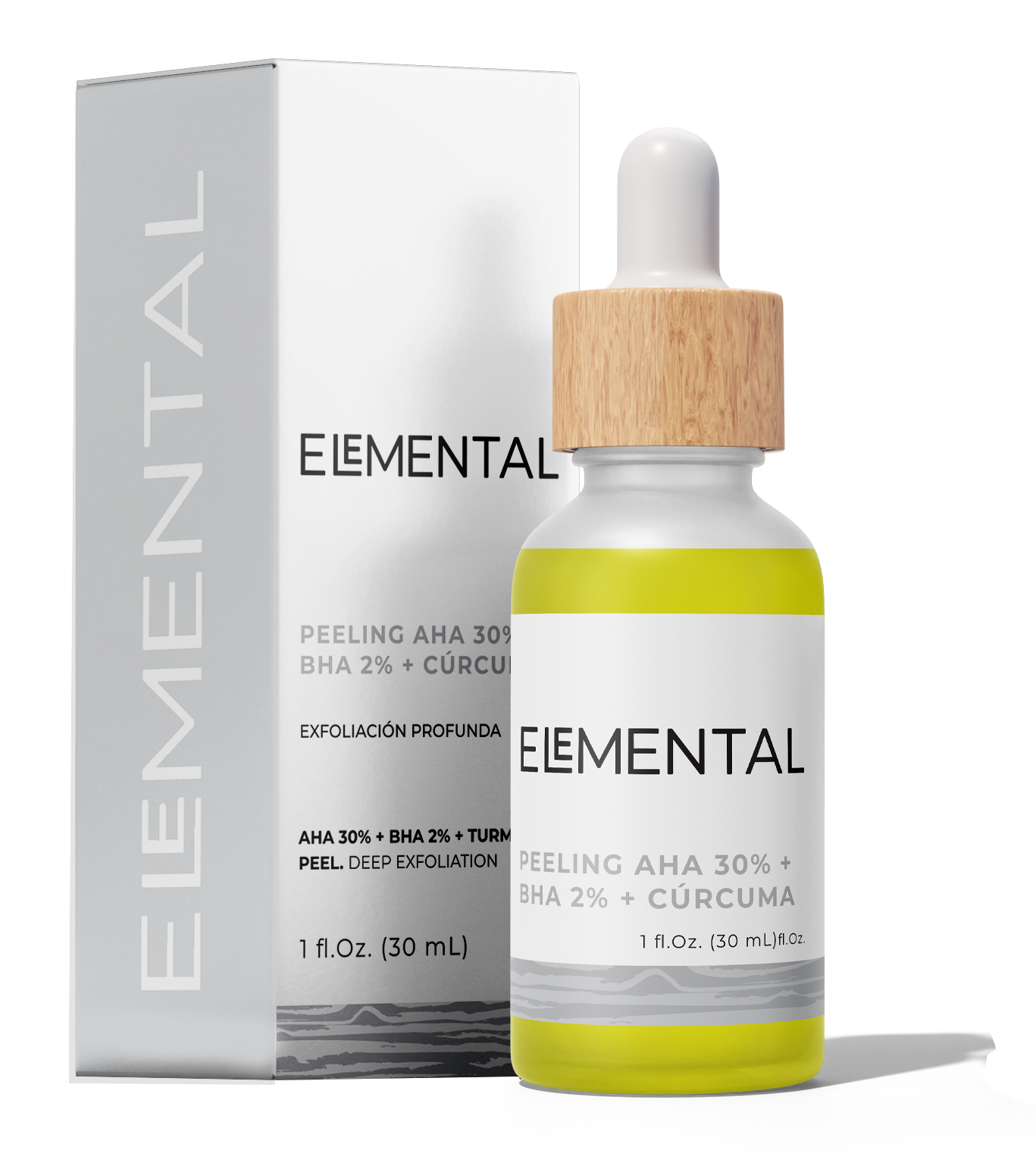 Serum AHA + BHA + Curcuma - Elemental