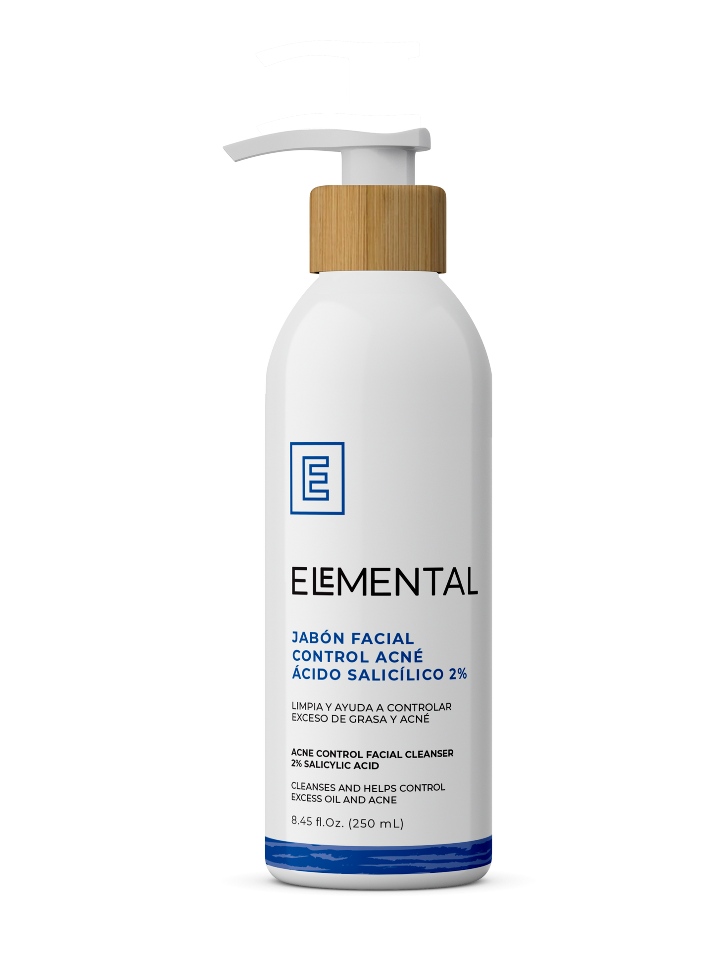 Jabón Facial Ácido Salicílico 2% - Elemental