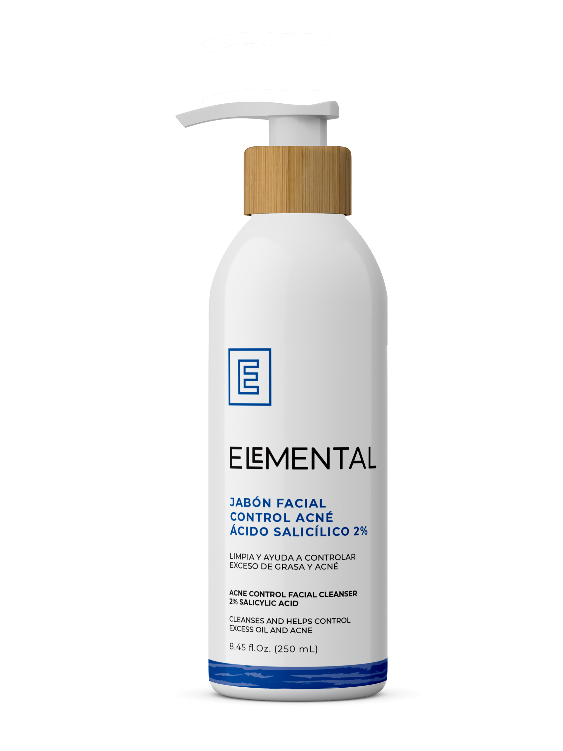 Jabón Facial Ácido Salicílico 2% - Elemental